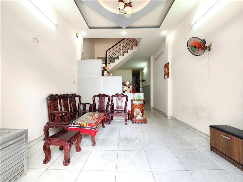 GX4.1⭐NHÀ GÒ XOÀI– LÊ  VĂN QUỚI HẺM 8M- NHÀ MỚI 3 TẦNG- 0 LỘ GIỚI 72M2 CHỈ 6 TỶ- SỔ VUÔNG ĐẸP - Ảnh chính